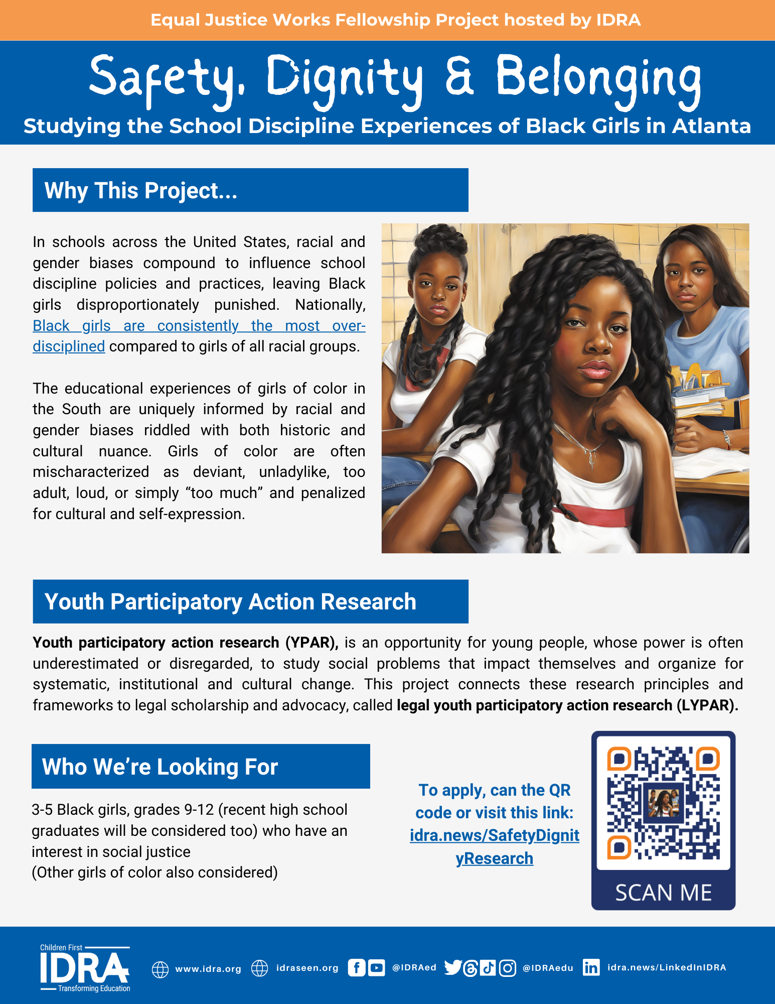 Studying the School Discipline Experiences of Black Girls in Atlanta - IDRA